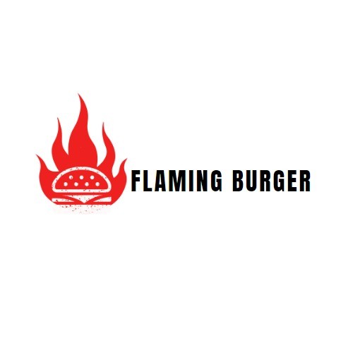 Flaming Burger Logo